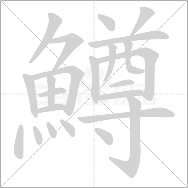 鱒字动态笔顺演示
