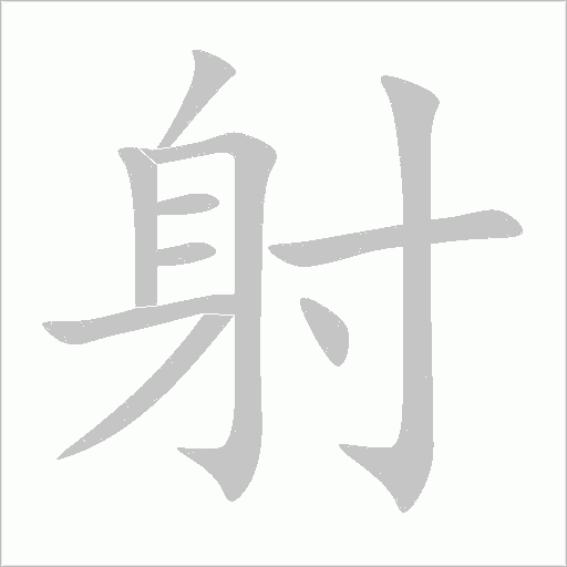 射字动态笔顺演示