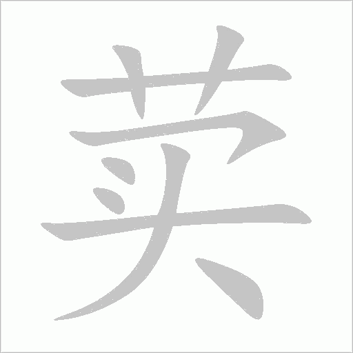 荬字动态笔顺演示