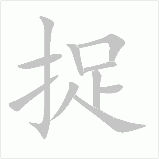 捉字动态笔顺演示