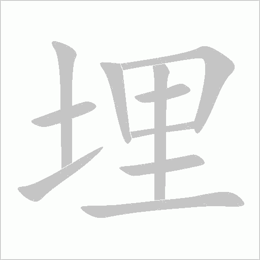 埋字动态笔顺演示