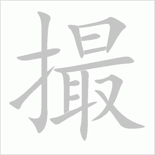 撮字动态笔顺演示