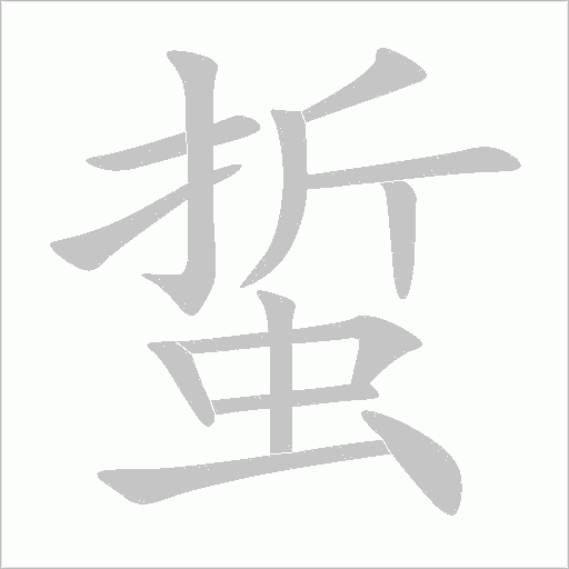 掌字动态笔顺演示