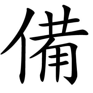 備字字形