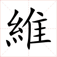 維字字形图片