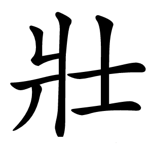 壯字字形