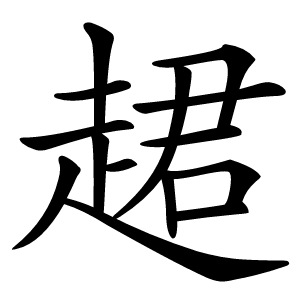 䞫字字形