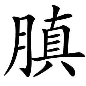 䐜字字形图片