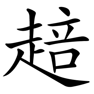 䞳字字形图片