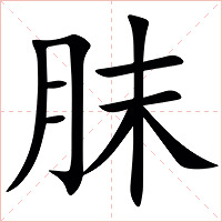 䏞字字形图片